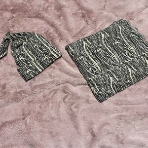 Kate Quinn Black and White Kids Matching Set